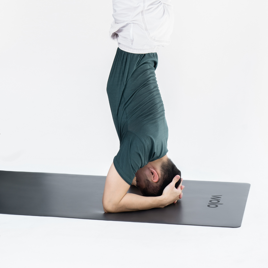 Black yoga mat 3#color_obsidian black