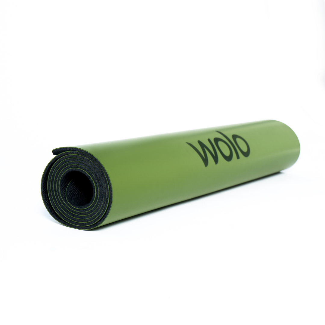 Green yoga mat 1#color_sage green