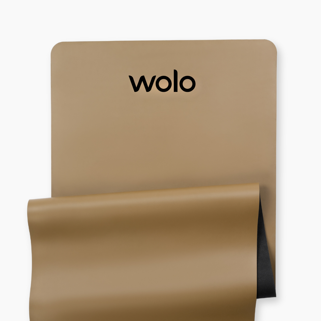 Khaki yoga mat 2#color_pebble khaki