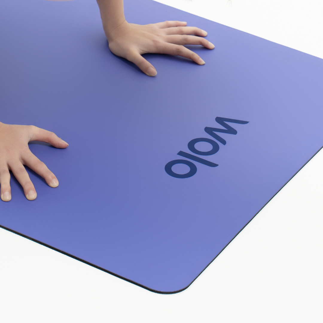 Purple yoga mat 4#color_lilac purple