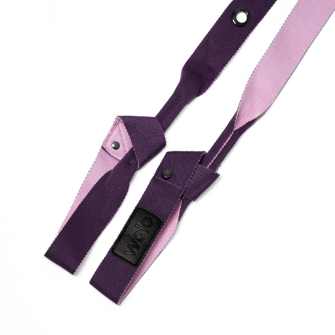 purple mat strap