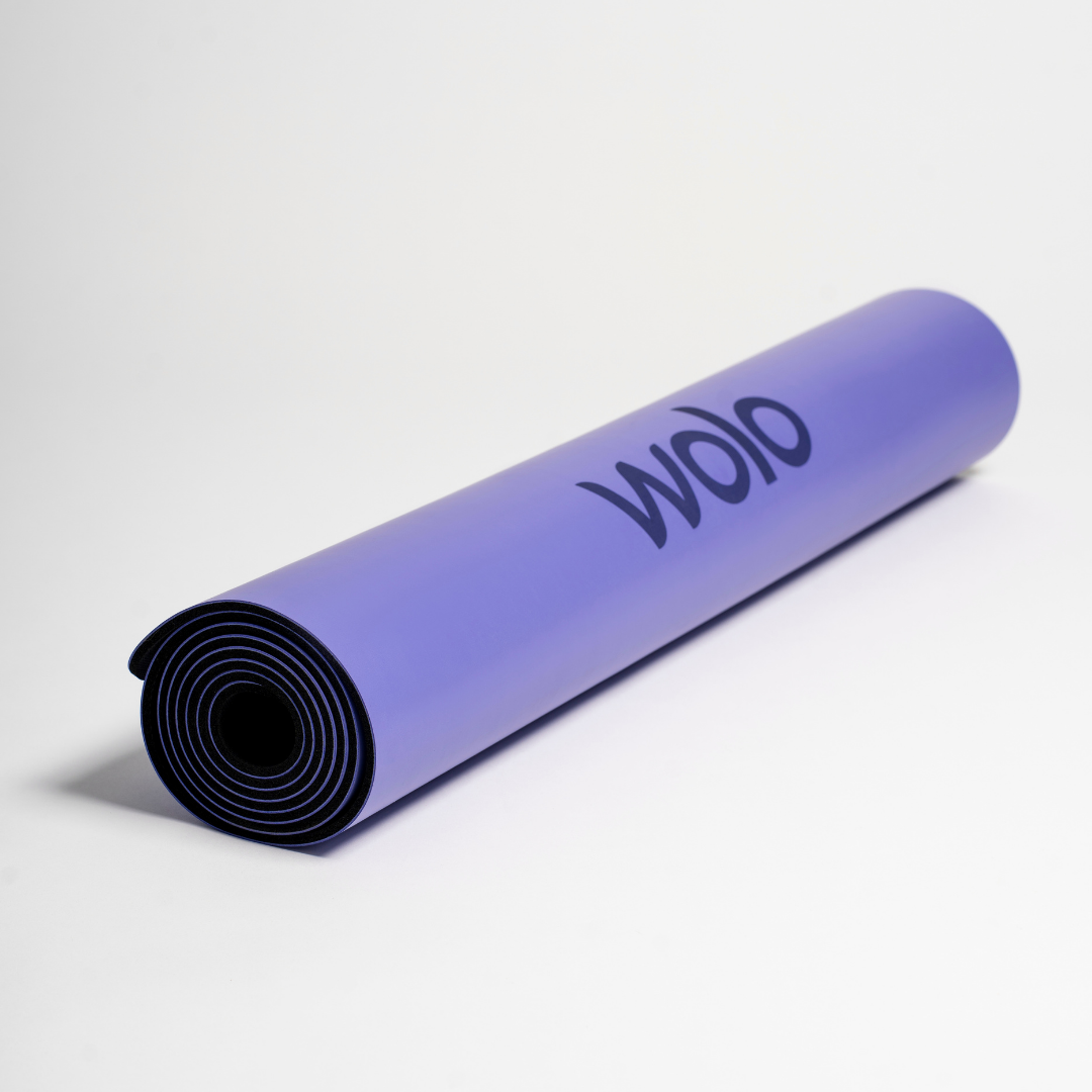 Lilac purple yoga mat