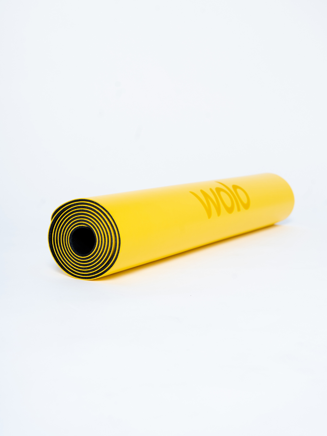 Saffron yellow yoga mat