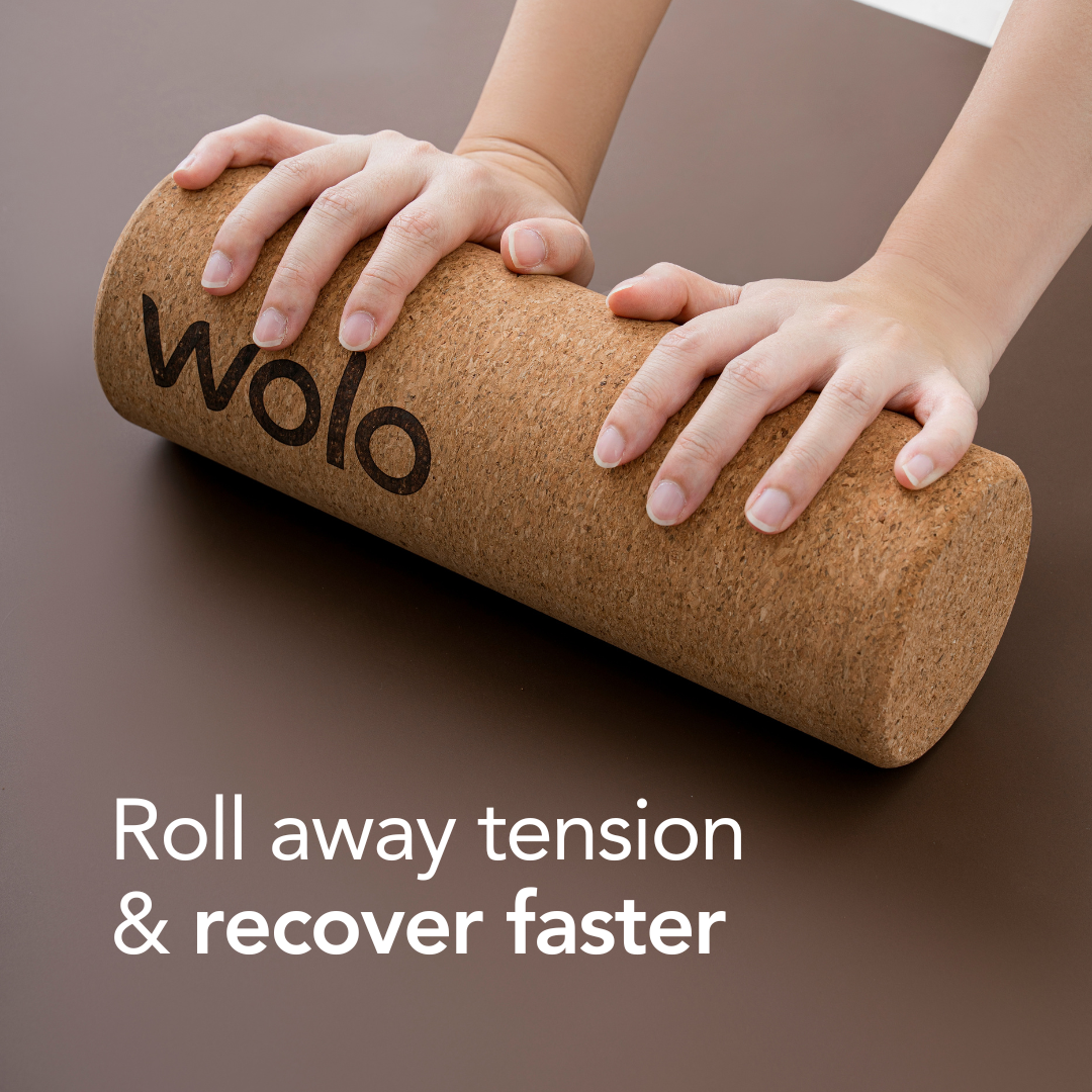 recover faster using a cork roller