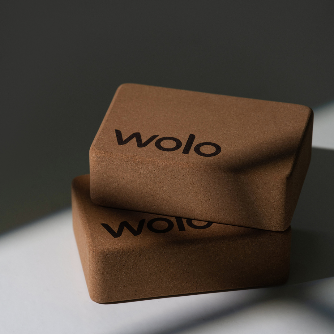 wolo cork yoga blocks