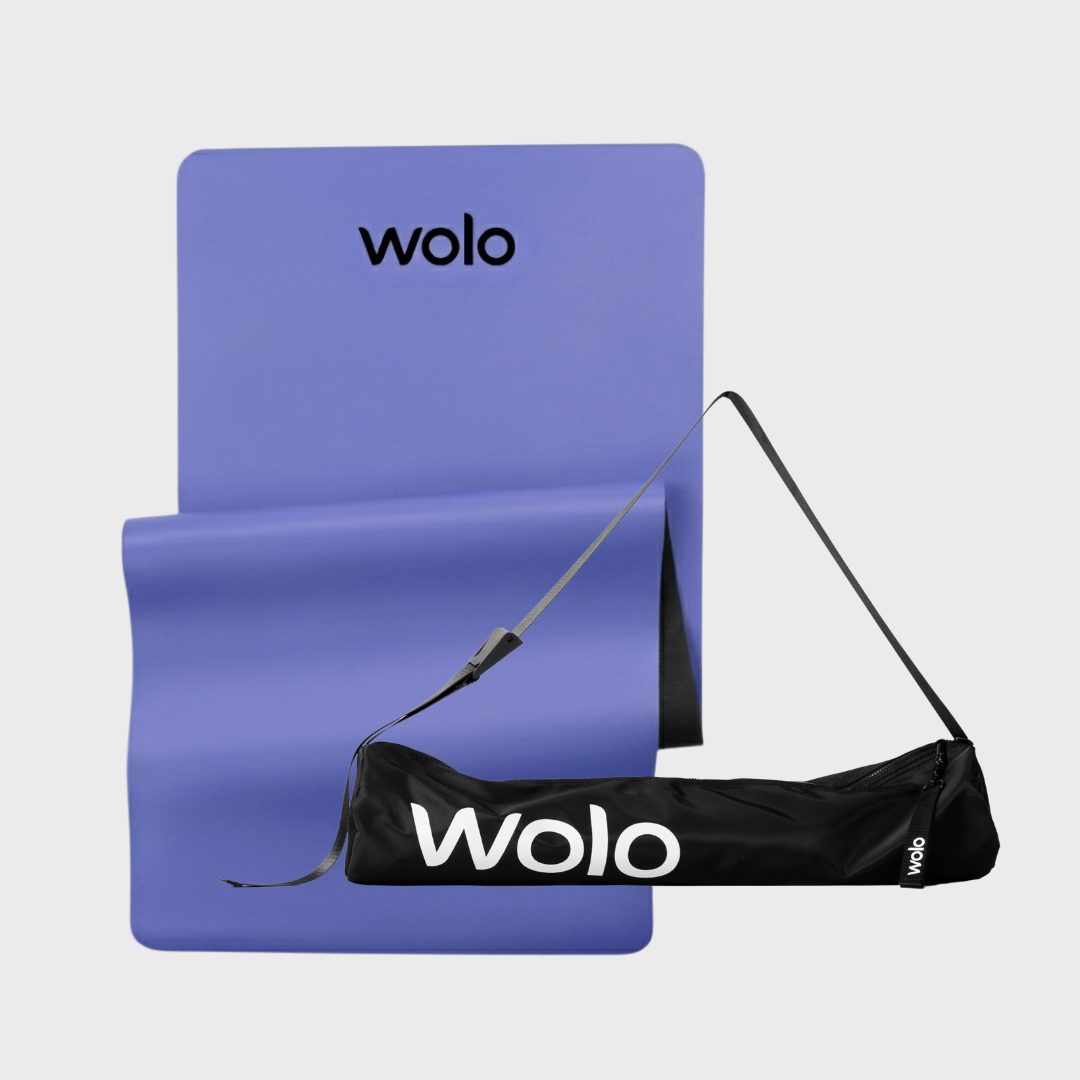 purple yoga mat with bag#color_lilac purple