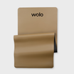 Khaki yoga mat 1#color_pebble khaki