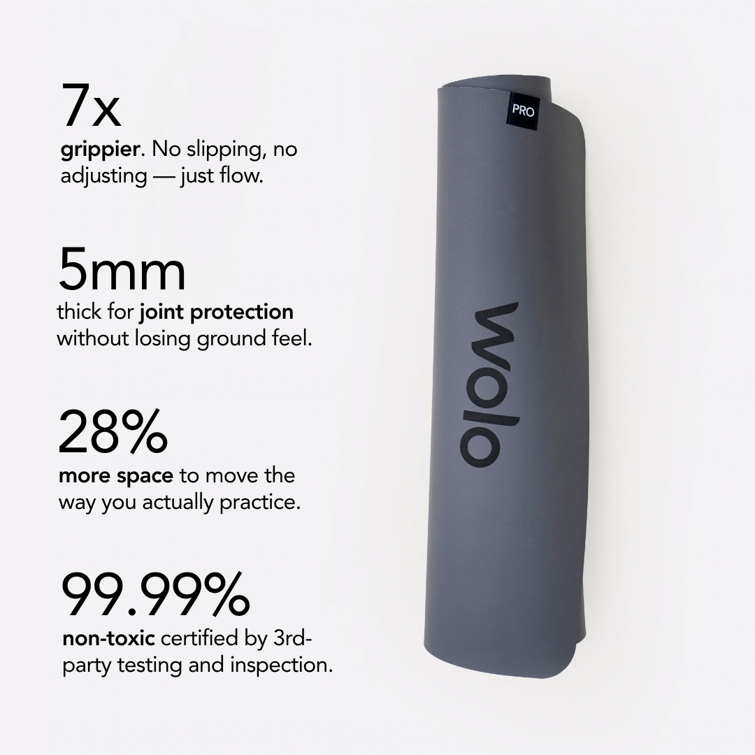 5mm yoga mat in grey 2#color_aegean grey