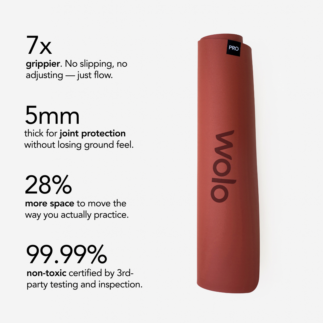 5mm yoga mat in red 2#color_sienna red