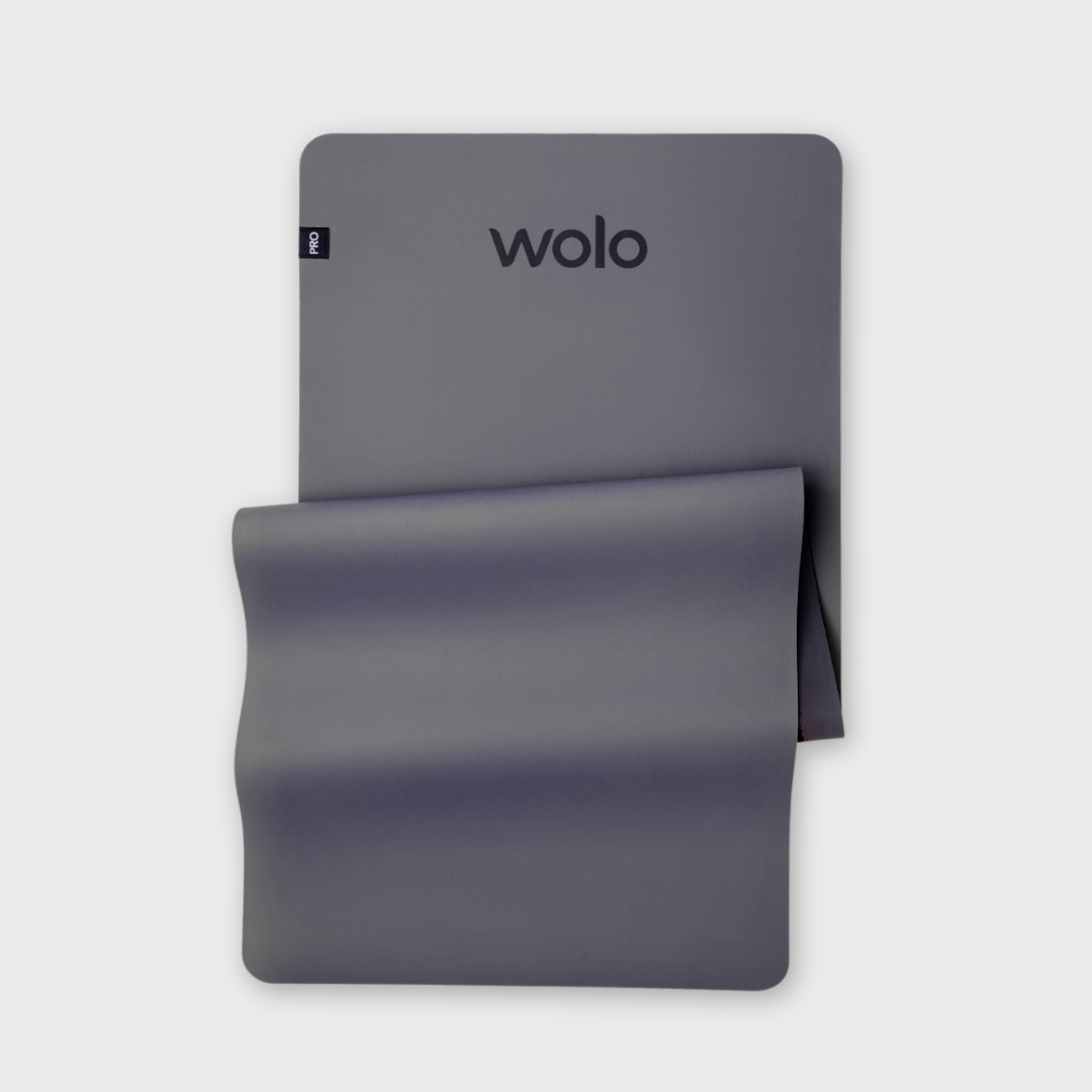 5mm yoga mat in grey 1#color_aegean grey